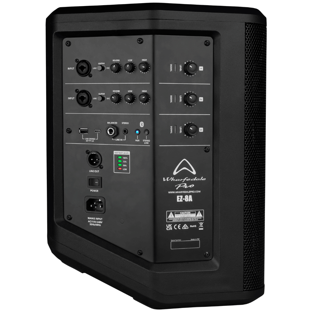 Wharfedale Pro EZ-8A Portable Battery Powered PA System - Image 3