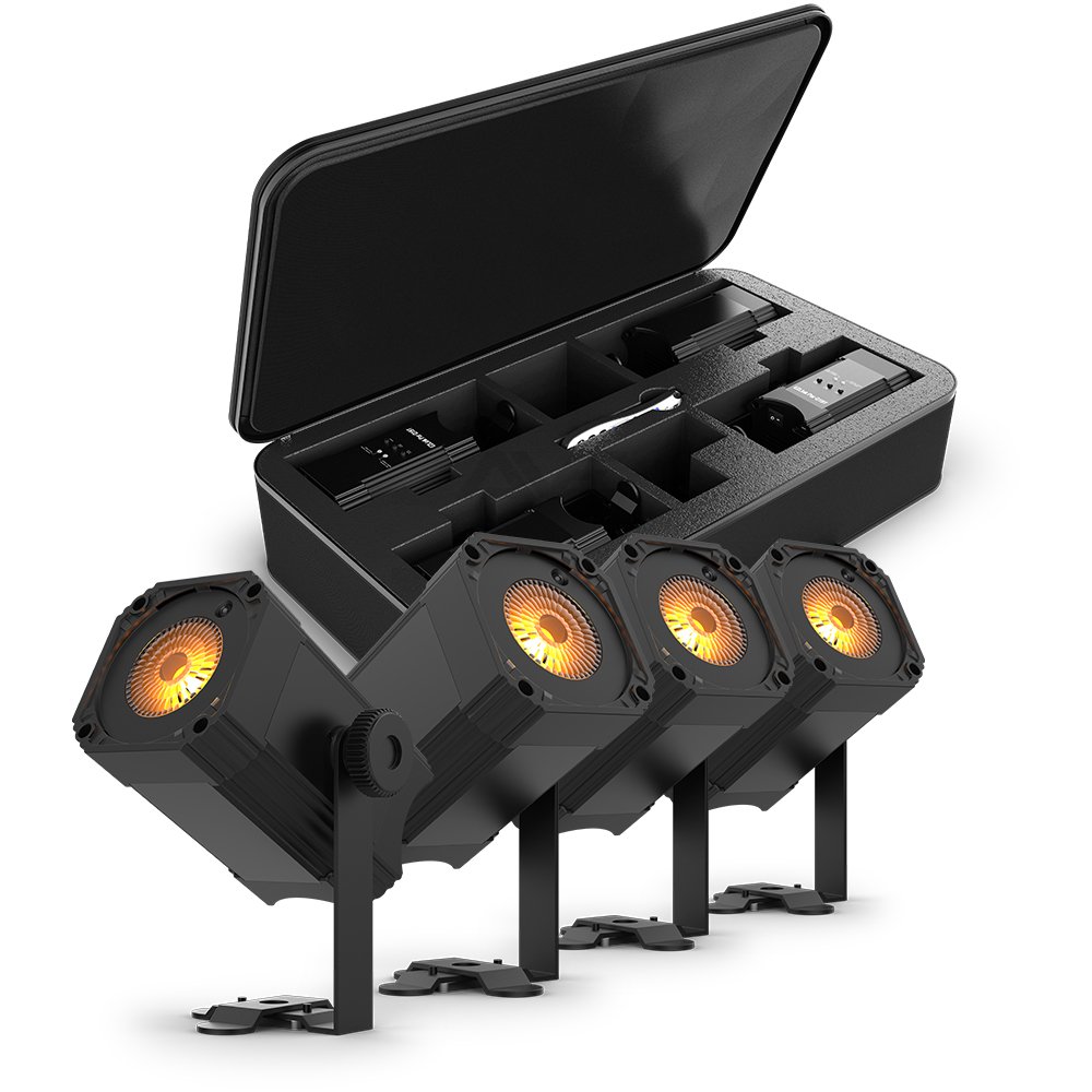 Chauvet DJ EzLink Par Q1BT Battery Powered Wash Light Pack