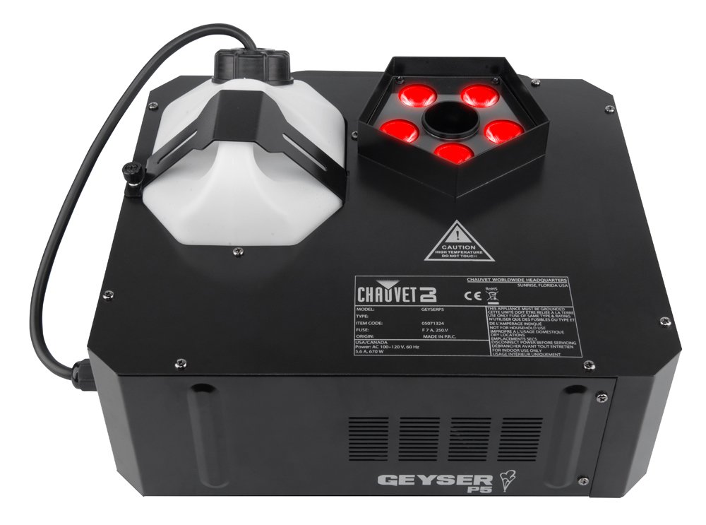 Chauvet DJ Geyser P5 Coloured Smoke Machine 670W